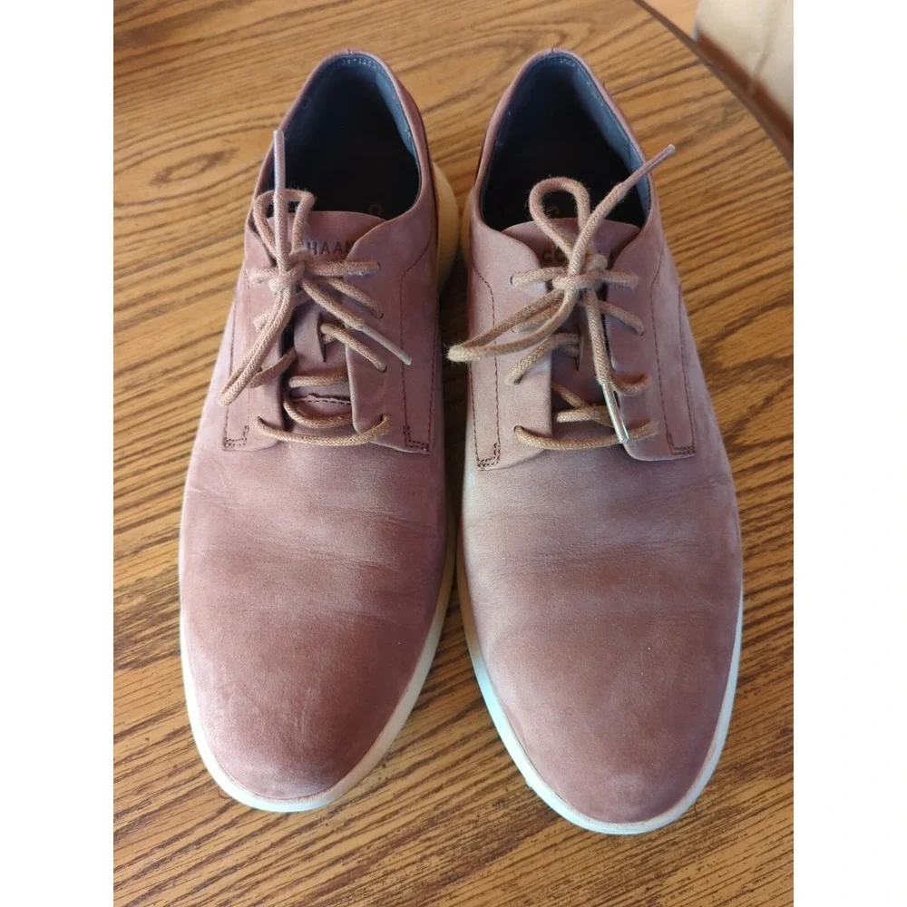 Cole Haan Grand GD Troy Plain OX Shoes C33762 Career Business Casual Brown 10.5M